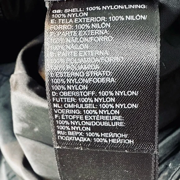 The North Face HyVent Waterproof Zipper Black Nylon Women’s Jacket Coat Size M - Picture 12 of 15